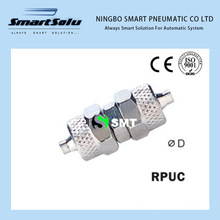 Ningbo Smart Rpuc Series Nickle Plated Brass Pneumatic Rapid Fittings